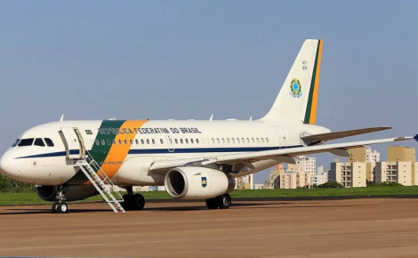 Airbus A319, avião que transporta o presidente do Brasil (Foto: Força Aérea Brasileira)