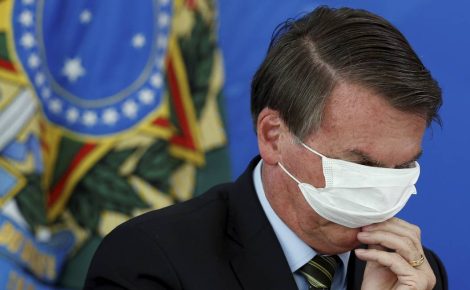 Na pandemia, Bolsonaro ignorou as recomendações de isolamento (Foto: Pablo Jacob / Agência O Globo)