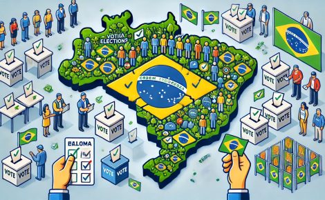 Mapa Brasil eleição eleições