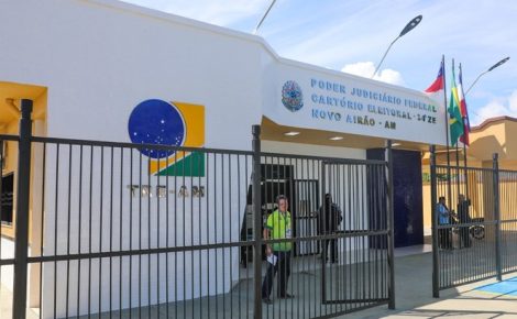 A Justiça Eleitoral de Novo Airão aplicou multa de R$ 5 mil ao pré-candidato a vereador Altemir Gomes de Barros (MDB) por propaganda antecipada (Foto: Reprodução)