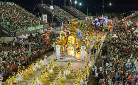Desfile das escolas de samba de Manaus. (Foto: Secretaria de Cultura do Amazonas)