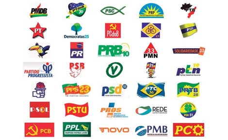 Imagem ilustrativa dos partidos brasileiros