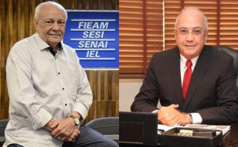 Representantes da Cieam e Fecomércio