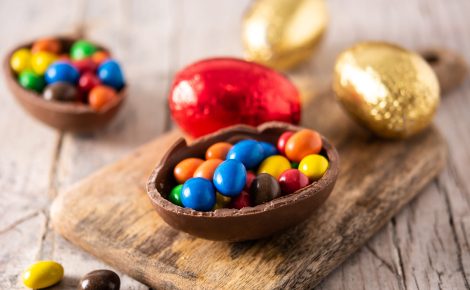 76% dos consumidores pretendem trocar o ovo de Páscoa por bombons, barras ou trufas
