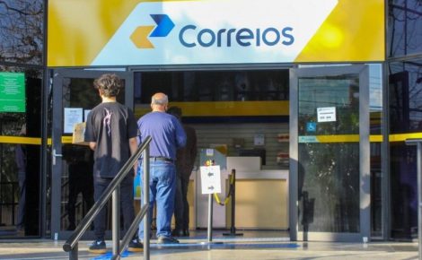 Fachada de agência dos Correios. Foto: Reprodução/Internet