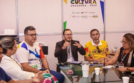 1° Encontro Estadual de Gestores Municipais de Cultura do Amazonas. Foto: Divulgação/Secom