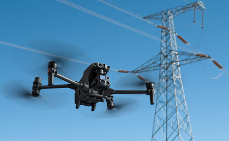 Drone DJI Matrice 30T, modelo utilizado pela prefeitura de Chapecó. (Foto: Reprodução)