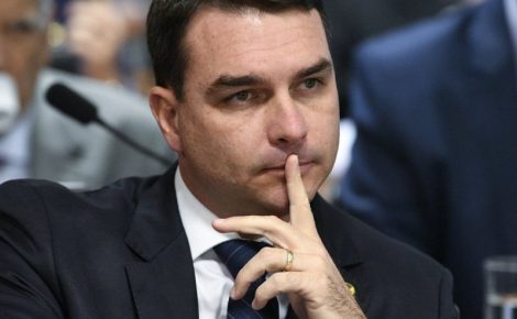 Flávio Bolsonaro, filho do ex-presidente Jair Bolsonaro