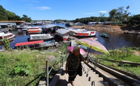 Moradora da Comunidade Marina do Davi. Foto: Divulgação/DPE