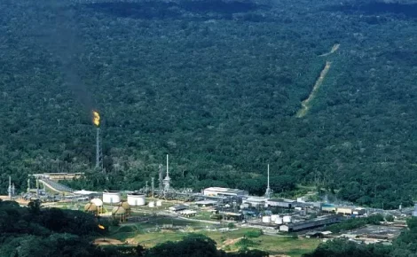 Província petrolífera de Urucu, no Amazonas (Foto: Divulgação/Petrobras)