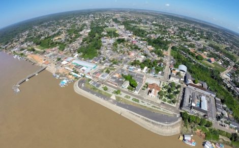 Vista aérea de Humaitá. Foto: reprodução