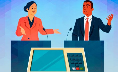 Câmara dos Deputados revisita proposta do voto distrital misto. (Ilustração: Agência Câmara)