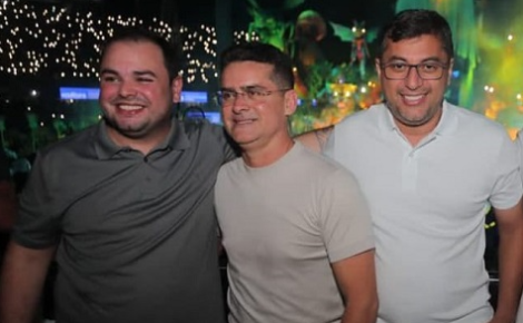Roberto Cidade, David Almeida e Wilson Lima