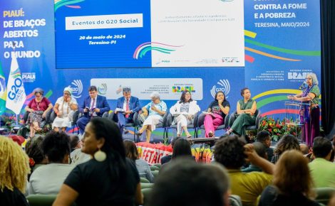 No último mês, o G20 Social promoveu debates no Piauí (Foto: Divulgação/G20)