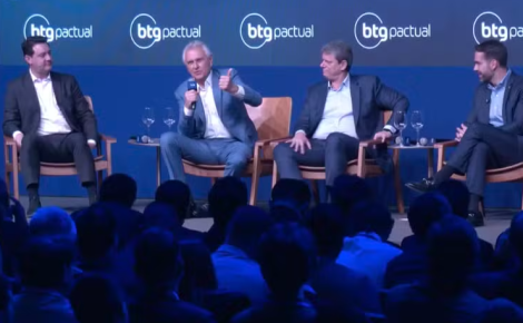Ratinho Jr, Ronaldo Caiado, Tarcísio de Freitas e Eduardo Leite (Foto: Reprodução/Youtube)