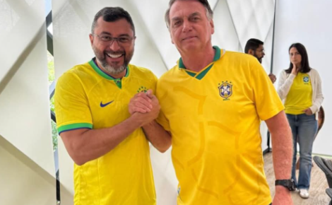 Wilson Lima e Jair Bolsonaro