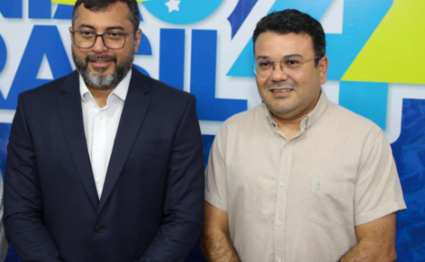 Governador Wilson Lima e Darlan Taveira (Foto: Reprodução Facebook)