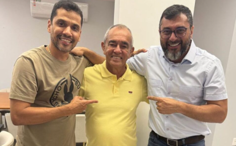 Junior Leite, Sergio Mazzini e Wilson Lima (Foto: Reprodução/Facebook)