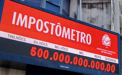 Impostômetro da Associação Comercial de São Paulo. (Foto: assessoria ACSP)