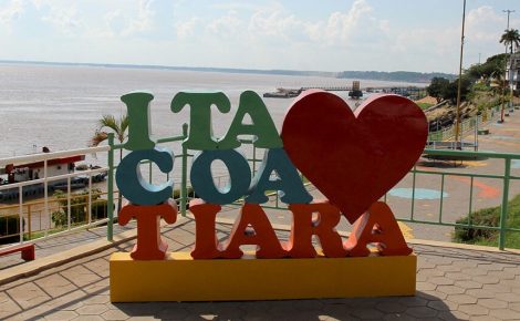 Orla de Itacoatiara. (Foto: Reprodução/Prefeitura de Itacoatiara)