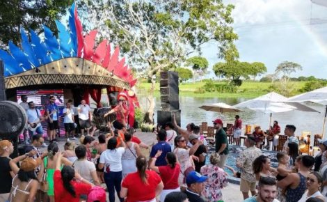 Kwati Club, em Parintins (Foto: Divulgação)