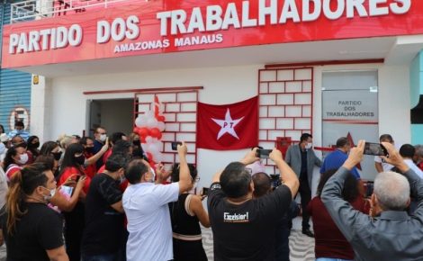 Sede do Partido dos Trabalhadores em Manaus (divulgação)