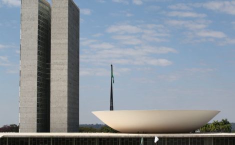 Palácio do Congresso Nacional na Esplanada dos Ministérios em Brasília (Fabio Rodrigues Pozzebom)