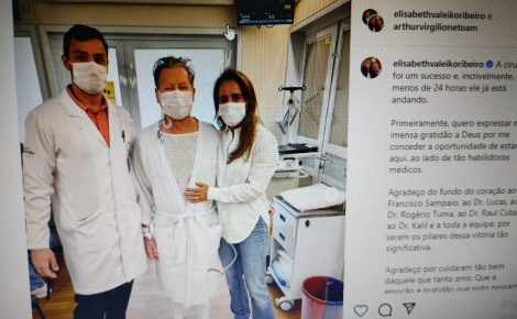 Arthur Neto e Elizabeth Valeiko