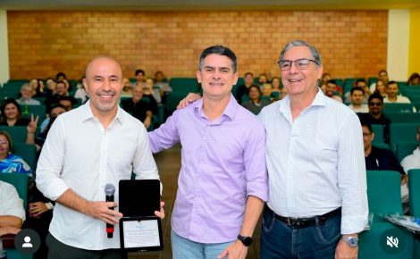Clecio Freire, David Almeida e Armínio Pontes