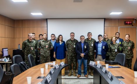 Intercâmbio entre militares do DCT e pesquisadores da Ufam e UEA, em Brasília