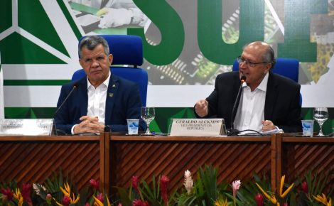 Bosco Saraiva e Geraldo Alckmin