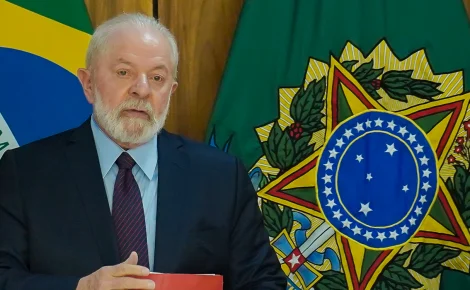 Presidente Lula no Palácio do Planalto