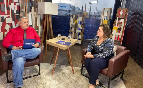 Maria do Carmo Seffair concede entrevista ao RealTime1 Play