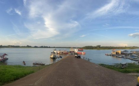 Imagem do Portinho de Manaquiri, no Amazonas