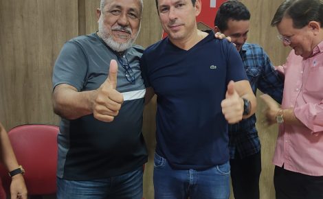 Ex-deputados federais Ricardo Moraes e Marcelo Ramos, ambos do PT