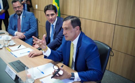 Deputado Sidney Leite e ministro Silvio Costa Filho
