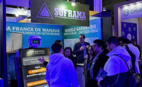 Estante da Suframa na feira Eletrolar Show