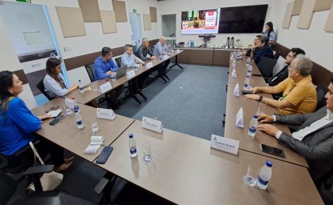 Reunião entre executivos da Eletrolux e dirigentes da Suframa e Sedecti