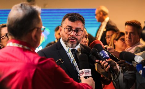 Governador Wilson Lima fala sobre ações humanitárias contra a seca extrema