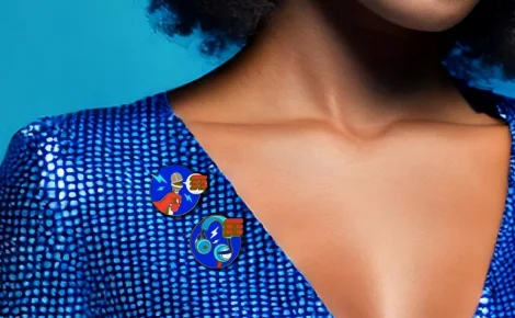 Block pin broche Carnaval